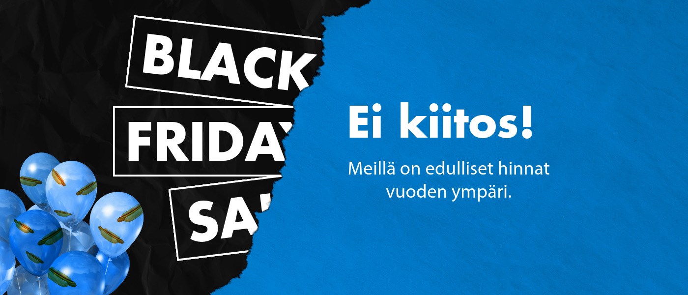 Ei kiitos Black Fridaylle – Biltema jatkaa edullisilla hinnoilla ympäri vuoden