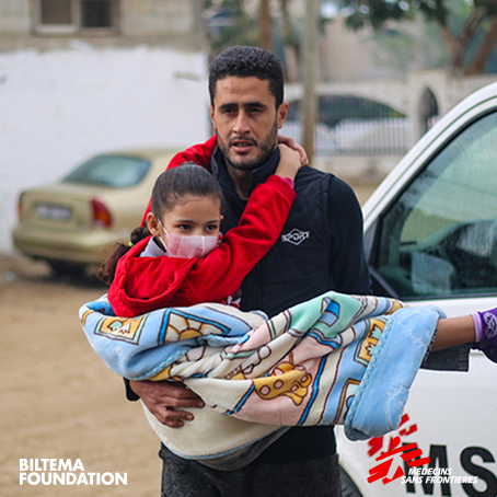 Biltema Foundation lahjoittaa 215 000 euroa Lääkärit ilman rajoja -järjestön humanitaariseen työhön Gazassa